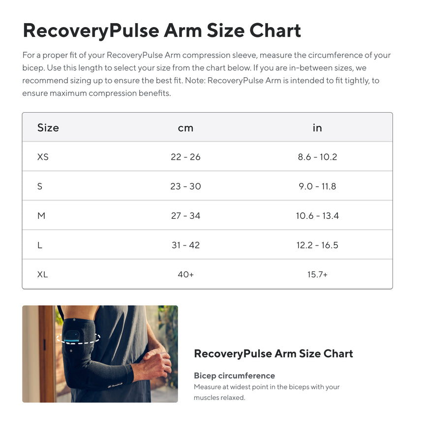 Therabody RecoveryPulse Arm